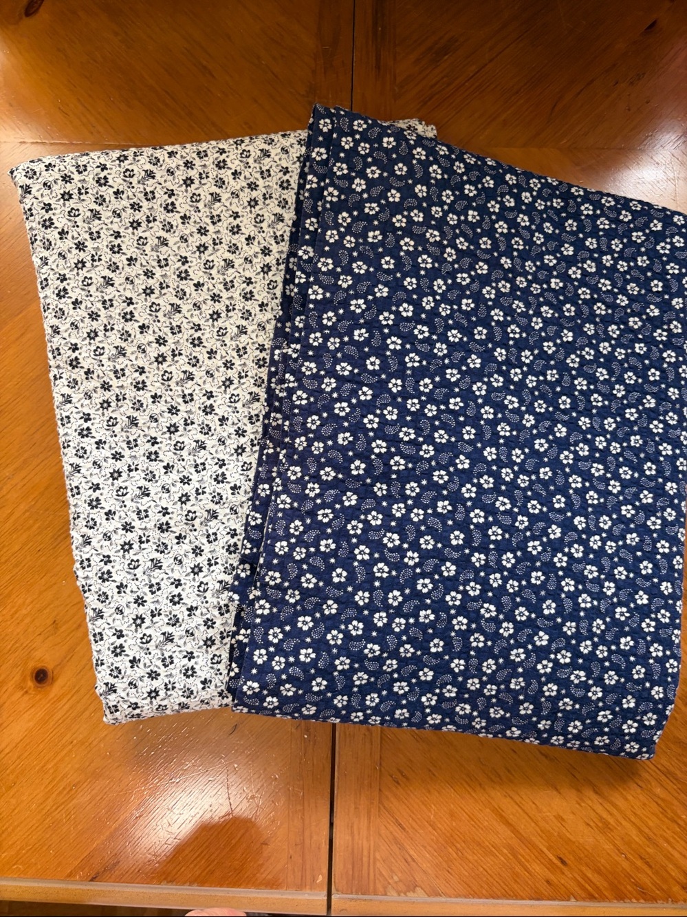 Fabric 2pcs 40”x200”+40”x160” Vintage Cotton Floral